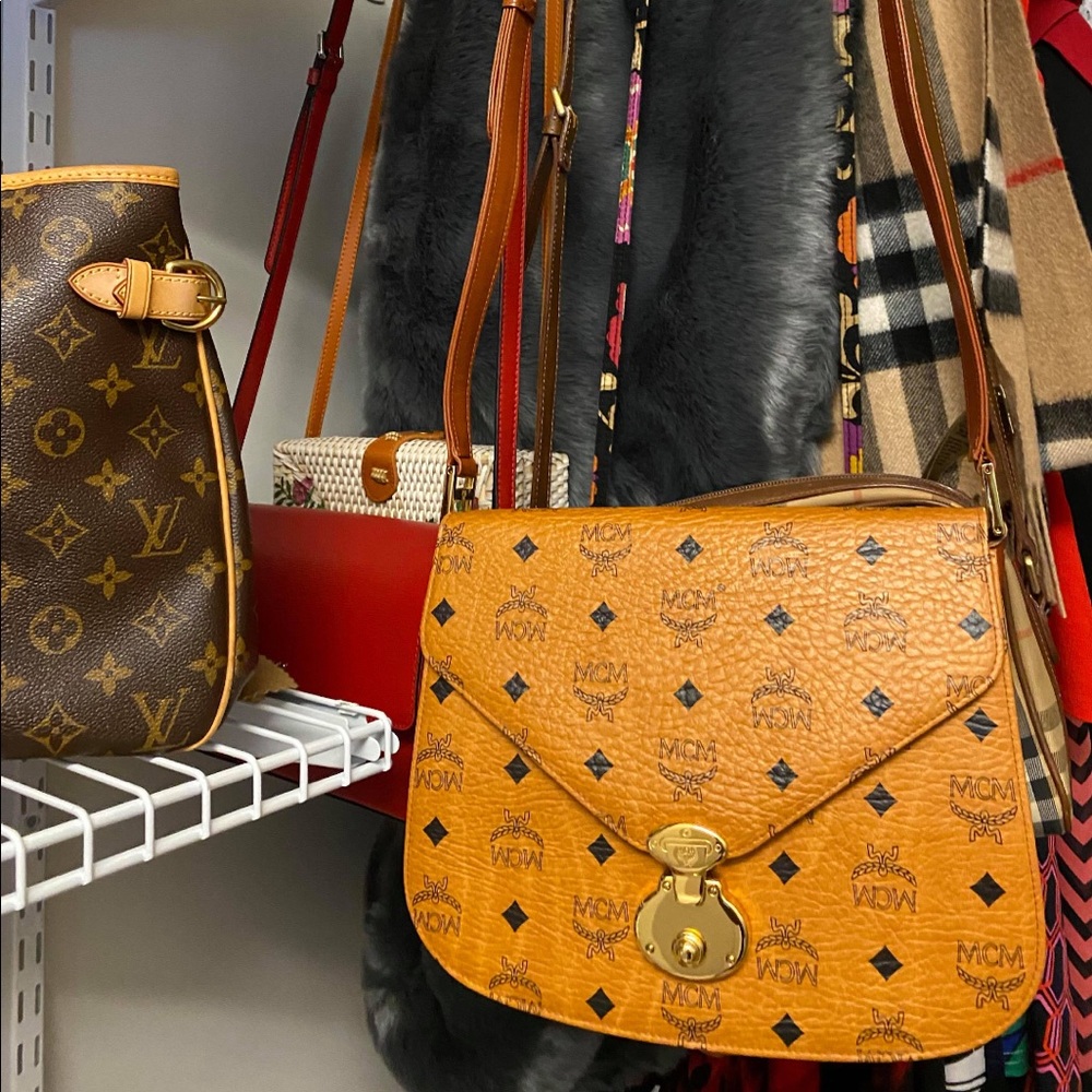 Authentic mcm crossbody